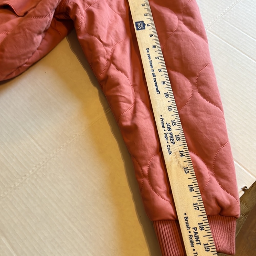 NWT-universal thread-size XXL-coral  pink, quilted, lined,bomber jacket, coat - Picture 10 of 10